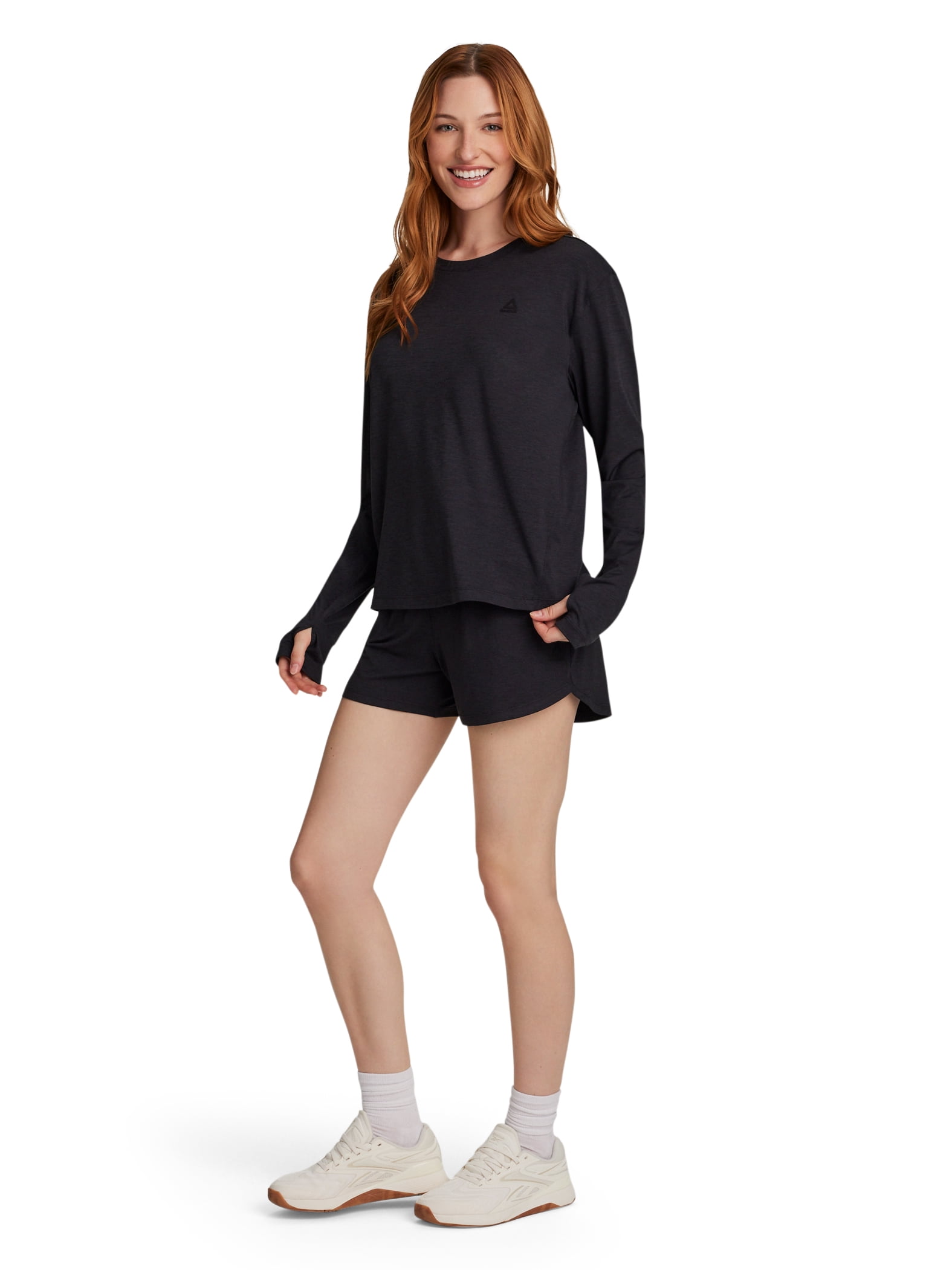 Reebok Women's Legacy Meet & Greet Long Sleeve Top, Sizes XS - XXXL