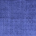 thumbnail image 1 of Ahgly Company Indoor Square Abstract Blue Modern Area Rugs, 4' Square, 1 of 4