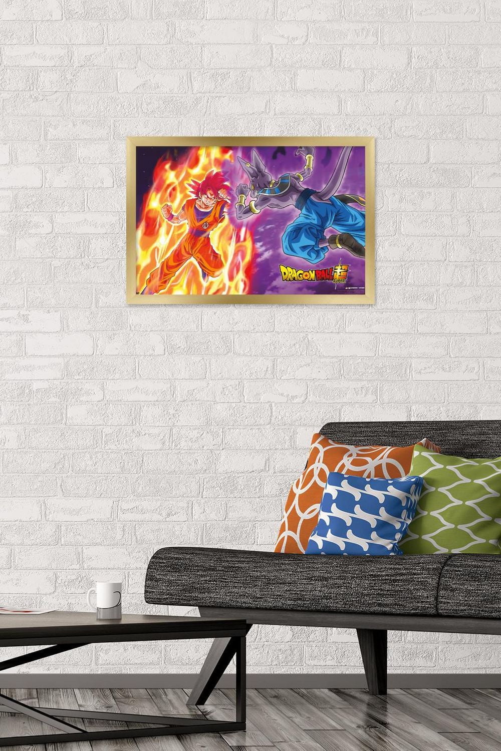 Dragon Ball: Super - Gods Battle Wall Poster, 22.375" x 34"