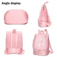 thumbnail image 2 of Mochila de baile Yitengteng Ballet Dance para niñas (rosa), 2 of 9