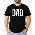 thumbnail image 2 of Dad Vintage Shirt for Men Bold Distressed Father's Day T-Shirt Black Shirt Adult X-Large, 2 of 5