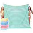 thumbnail image 1 of Towel Widdonen - Toalla de playa turca (tamaño XXL, 216 x 191 cm), 1 of 7