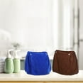 thumbnail image 3 of Unique Bargains 2 Pcs Men's Bath Wrap Towel Body Wrap for Shower Spa Robes 30x140cm Blue Brown, 3 of 6