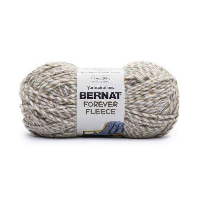 Bernat® Fil Forever Fleece™, Polyester #6 Super Volumineux, 9,9 Oz/280 G, 194 Yards