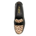 thumbnail image 2 of YDN Women Casual Slip On Loafers Flats Round Closed Toe Flats Heel Slide Pumps Ladies Comfort Walking Dressy Shoes Size 6 Leopard, 2 of 4