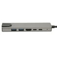 thumbnail image 4 of Tipo C A HDTV Hub, Aleación De Aluminio Carga Rápida 6 En 1 Usb C Hub Ethernet 87W Suministro De Energía Para PC, 4 of 5