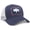 Navy/White, variant on Premium Wyoming Flag Hat Men and Women – Snapback Trucker Baseball Cap by International Tie (Navy/White)