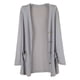 thumbnail image 1 of Minnieouse Abrigo de moda, chal de punto, chaqueta de verano, dulce regalo, ropa de mujer de larga duración, mano de obra fina, cárdigan suelto Abrigos y chamarras Gris, 1 of 6