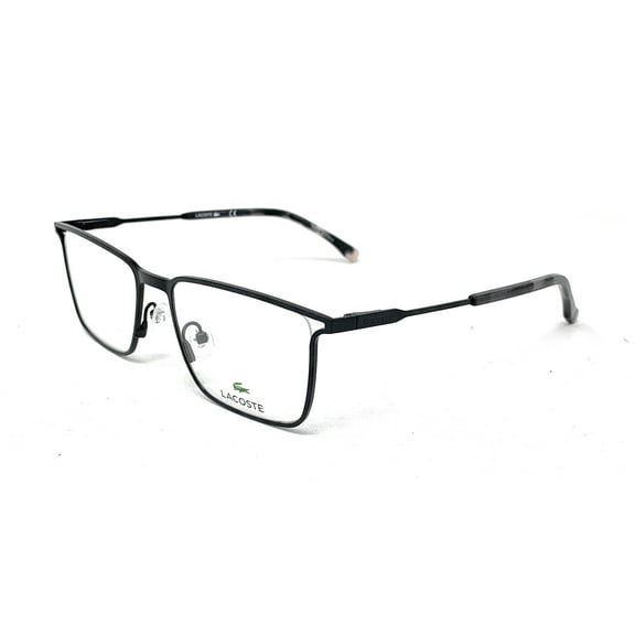 LACOSTE Men's Eyeglasses Frames L2262 001 Matte Black Rectangle 53mm