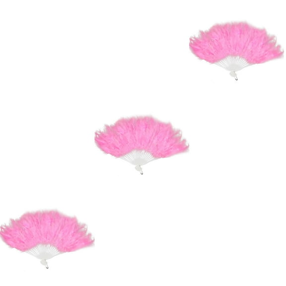 3 PCS Hand Fans for Women Foldable Photo Prop