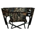 thumbnail image 4 of Banks Outdoors Weatherproof Folding Camouflage Hunting Blind Camping Stump Chair, 4 of 5