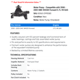 thumbnail image 2 of Water Pump - Compatible with 2000 - 2003 GMC W4500 Forward 5.7L V8 GAS 2001 2002, 2 of 2