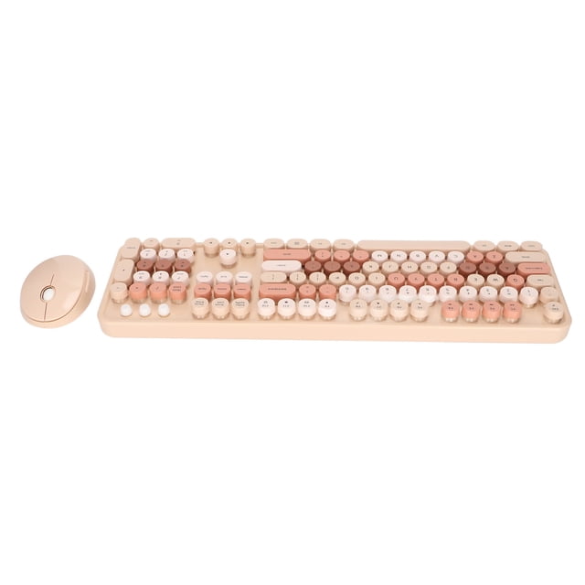 Desktop Keyboard Mouse Kit,Wireless Keyboard Mouse 104 Keyboard Mouse Set PC Keyboard Mouse Impressive Results
