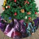 thumbnail image 3 of Falda para árbol de Navidad con forma de bola de dragón, suave y divertida, decoración navideña de granja, 36", 3 of 4
