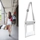 thumbnail image 4 of Bolso De Mano Transparente Portátil, Correas De Hombro Ajustables, Bolsillo Interior, Bolsa De Mensajero Transparente Para Conciertos ANGGREK Otros Deportes, 4 of 8