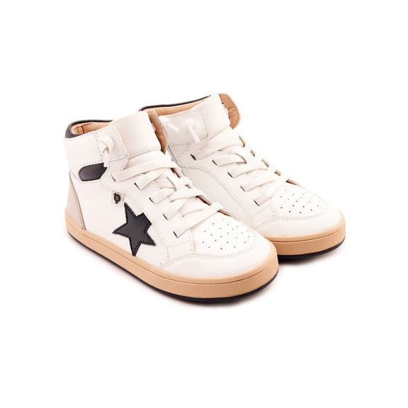 Old Soles Boy Star Tracker High-Top Leather Sneaker