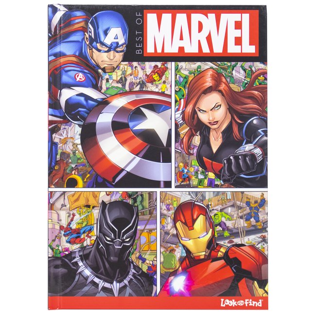 Look and Find Marvel Best of Marvel (Hardcover)