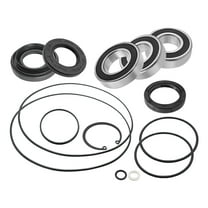 MATI Rear Left Axle Wheel Brake Drum Bearing Seals Kit for Honda Rancher 350 400 Foreman 400 450 500 Rubicon 500