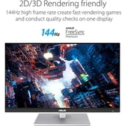 Asus ProArt PA278CGV 27 Class WQHD LED Monitor - 16:9 - 27 Viewable - In-plane Switching (IPS) Technology - LED Backlight - 2560 x 1440 - 1.073 Billion Colors - FreeSync Premium - 400 Nit - 5 ms ...