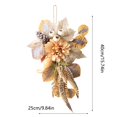 thumbnail image 3 of Thanksgiving Fall Mini Wall Hanging Maple Leaf Garland for Autumn Decoration, 3 of 6