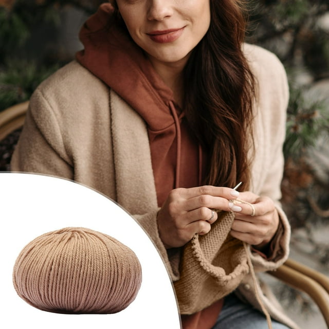 Vaidha Wool Hand-woven Medium Coarse Scarf Hat Overcoat Wool Merinoss Wool Wool Cashmeres Yarn