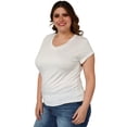 thumbnail image 2 of Playera básica BALAM Talla extra modelo 0013 blanco, 2 of 4
