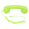 thumbnail image 1 of Récepteur Téléphonique Rétro 3,5 mm, Combiné Filaire Anti-Radiation avec Cordon Enroulé de 9 Pieds, Supporte le Raccrochage et la Réponse, Fonctionne avec la Plupart des Téléphone Intelligent, 1 of 8