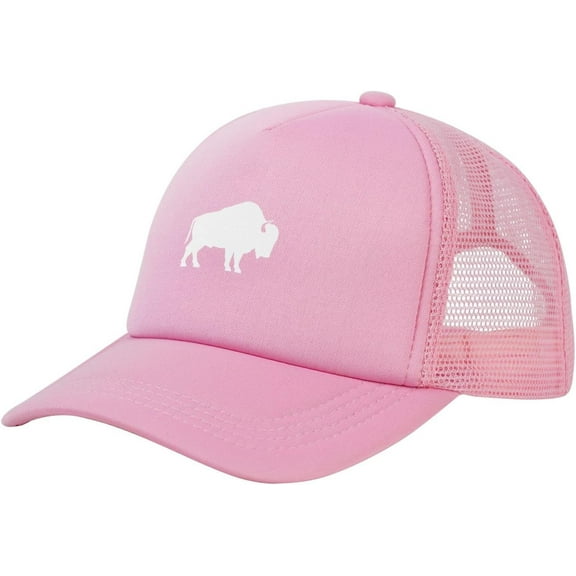 Buffalo Hat Mesh Trucker Hat Funny Baseball Cap Men Women