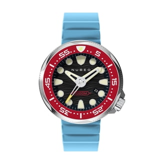 3H Italia DPS1AN 52mm Ocean Divers Steel Watch Black And Orange