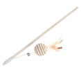 thumbnail image 1 of Cat Interactive Toy, Cat Wand Toy Wooden Lightweight 15.7 Inch Cat Toy Cat String Toy With Elastic Rope Small Bells For Cat For Kitten, 1 of 8