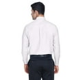 thumbnail image 2 of Harriton M600 Men's Long Sleeve Oxford Shirt-White-3XL, 2 of 3