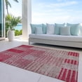 thumbnail image 6 of Addison Rugs Chantille Indoor/Outdoor Transitional Stripes Garnet Washable Rectangle Rug, 2'6" x 3'10", 6 of 6