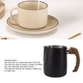 thumbnail image 4 of Milk Frothing Pitcher, 304 Stainless Steel Coffee Bar Espresso Machine Accessories, Coffee Tools Cup with Dripless , Handle, Inner Scale for Latte Art, Frothing Milk, Espresso, 4 of 8