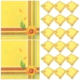 thumbnail image 1 of 100 Pcs Serviettes en Papier pour Fête, Serviettes en Papier d'Impression Jetables, Serviettes en Papier à Motif Tournesol pour Fête, 1 of 6