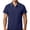 Light Blue, variant on Men Shirts Side Striped Casual T-Shirt Workout Collared Golf Shirt Loose Fit Breathable Button Tops Spring Outfit