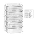 thumbnail image 3 of Funda aislante para platos de verduras, multifuncional, para sobras, para mesa de cocina, a prueba de polvo, 5 capas, 3 of 14