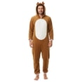 thumbnail image 5 of Fgnfyis Family Christmas Pajamas Matching Sets Reindeer Print Lined Warm Cozy One Piece Hooded Jumpsuit Sleepwear Christmas Loungewear, 5 of 7