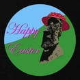 thumbnail image 2 of CafePress - Happy Easter Island Maternity Dark T Shirt - Maternity Dark T-Shirt, 2 of 3
