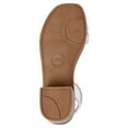 thumbnail image 3 of Wonder Nation Little & Big Girl Casual Braided Ankle-Strap Heeled Sandals, Sizes 13-6, 3 of 3