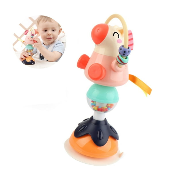 DTOWER Owl High Chair Toys with Suction Cup Plastic Baby Tray Toy