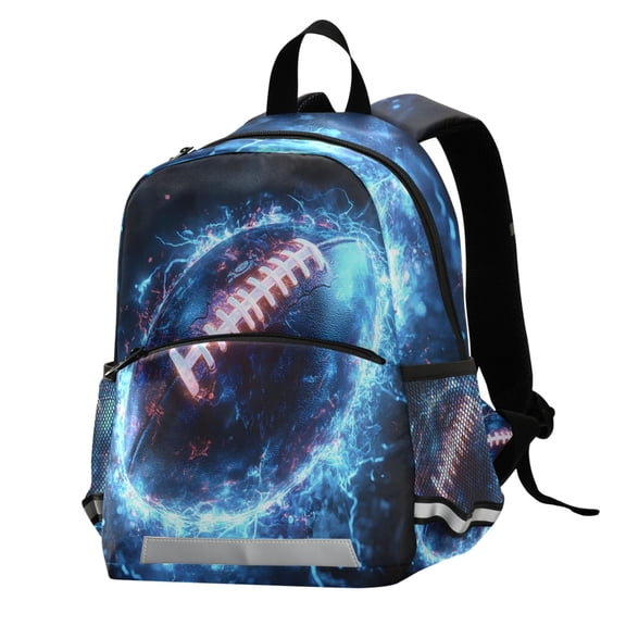 ALAZA Cool Football School Backpack Elementary Student Bookbag