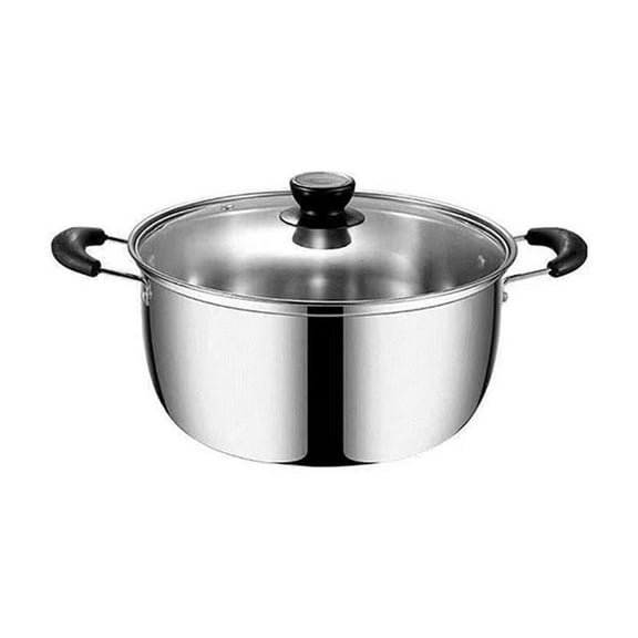 Stainless Steel Soup Pot Set Steamer Pot Cookware Set Hot F6