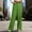 Green, variant on Women Casual Sports Long Pants Elastic Waist with Buttons Versatile Bottoms for Everyday Wear