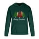 thumbnail image 3 of Sudadera con capucha para hombre, informal, con estampado navideño, de manga larga, tipo blusa, 3 of 5