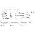 thumbnail image 2 of Dals Lighting Sm-Otp24ft 24 Foot Wet Location/Outdoor Led Tape Light Kit - White, 2 of 6