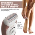 thumbnail image 6 of Wahl Smooth Confidence, Ladies Waterproof, Battery Shaver Female, 7067, 6 of 12