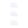 thumbnail image 4 of Cateissary 4 uds./6 uds. Gancho para toallas colgador de puerta de plástico colgador de pared para sombreros colgador de llaves organizador de Type4 NO4, 4 of 6