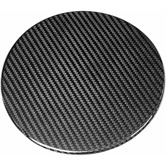 Compatible pour Chevrolet Camaro Capuchon de Réservoir de Carburant Intérieur en Fibre de Carbone Sèche Véritable Capuchon de Réservoir de Carburant Extérieur Modification 2010-2023 Accessoires (Style1)