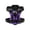 Purple, variant on Tactical No-Pull Dog Harness, Reflective Pet Vest & Easy Control Handle - Adjustable No-Choke Dog Vest with Patches for Small, Medium, and Large Dogs(Camouflage, XL)