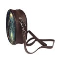 thumbnail image 3 of Lsque Enchanted Forest Skull Path Pattern Shoulder Bag – Microfiber Leather Crossbody with Detachable Strap & Handle Ring, Waterproof & Durable, Elegant Everyday Carry, 3 of 5